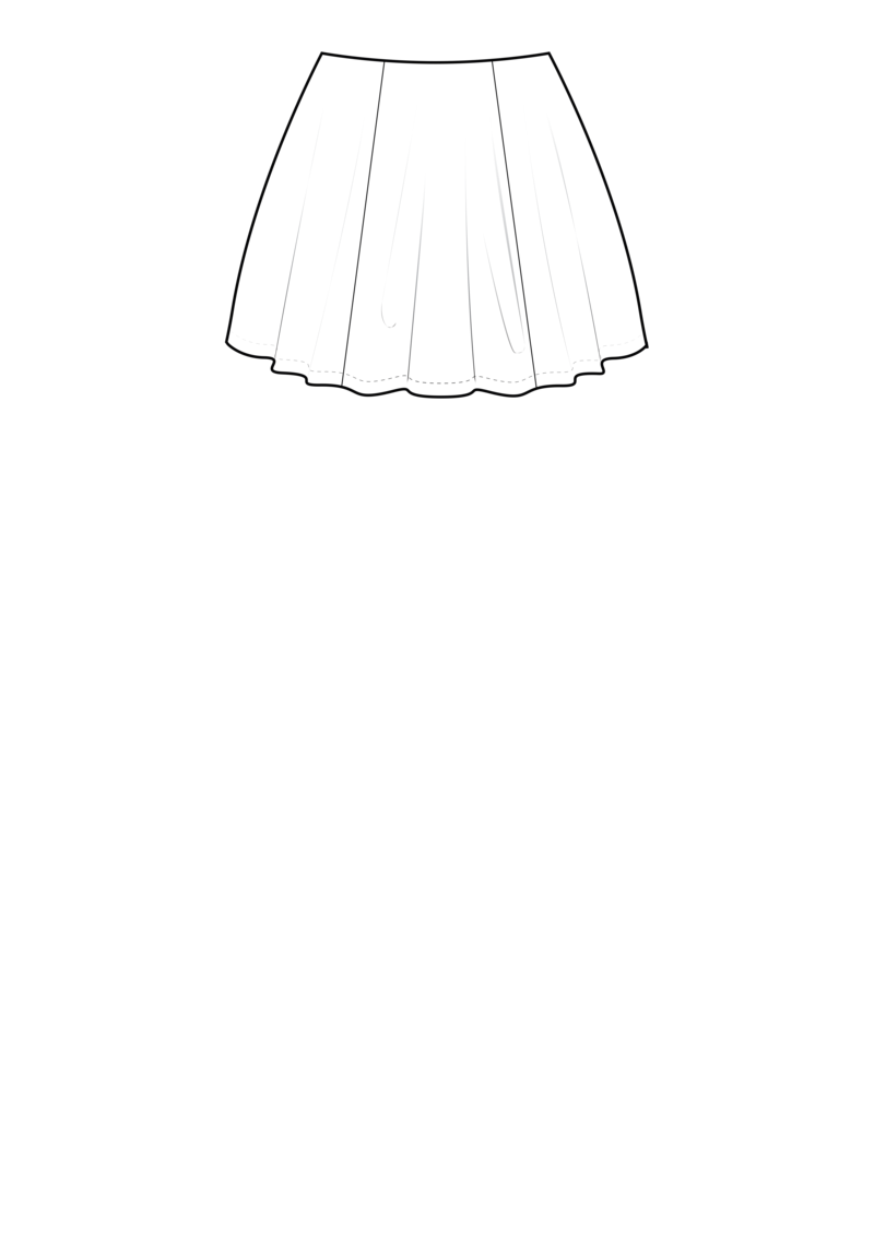 Meryl skirt - Peplum Meryl skirt - Peplum